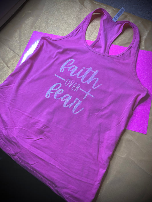Women’s faith over fear tank